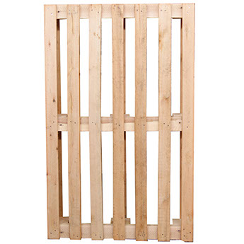 Frente dos pallets referência 0001
