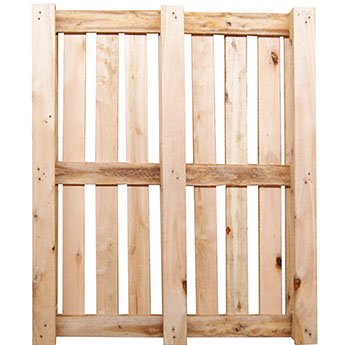 Verso dos pallets referência 0002