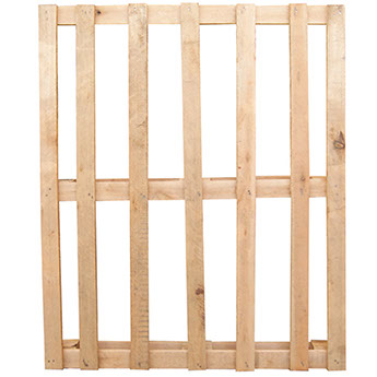 Frente dos pallets referência 0003